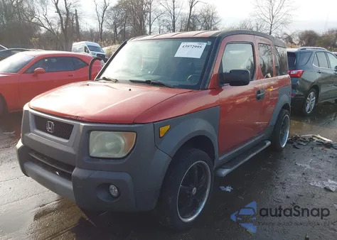2003 Honda Element Ex из США, поврежденный, VIN 5J6YH28543L021759